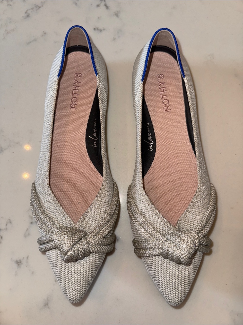 Rothy's The Knot Point II - Silver